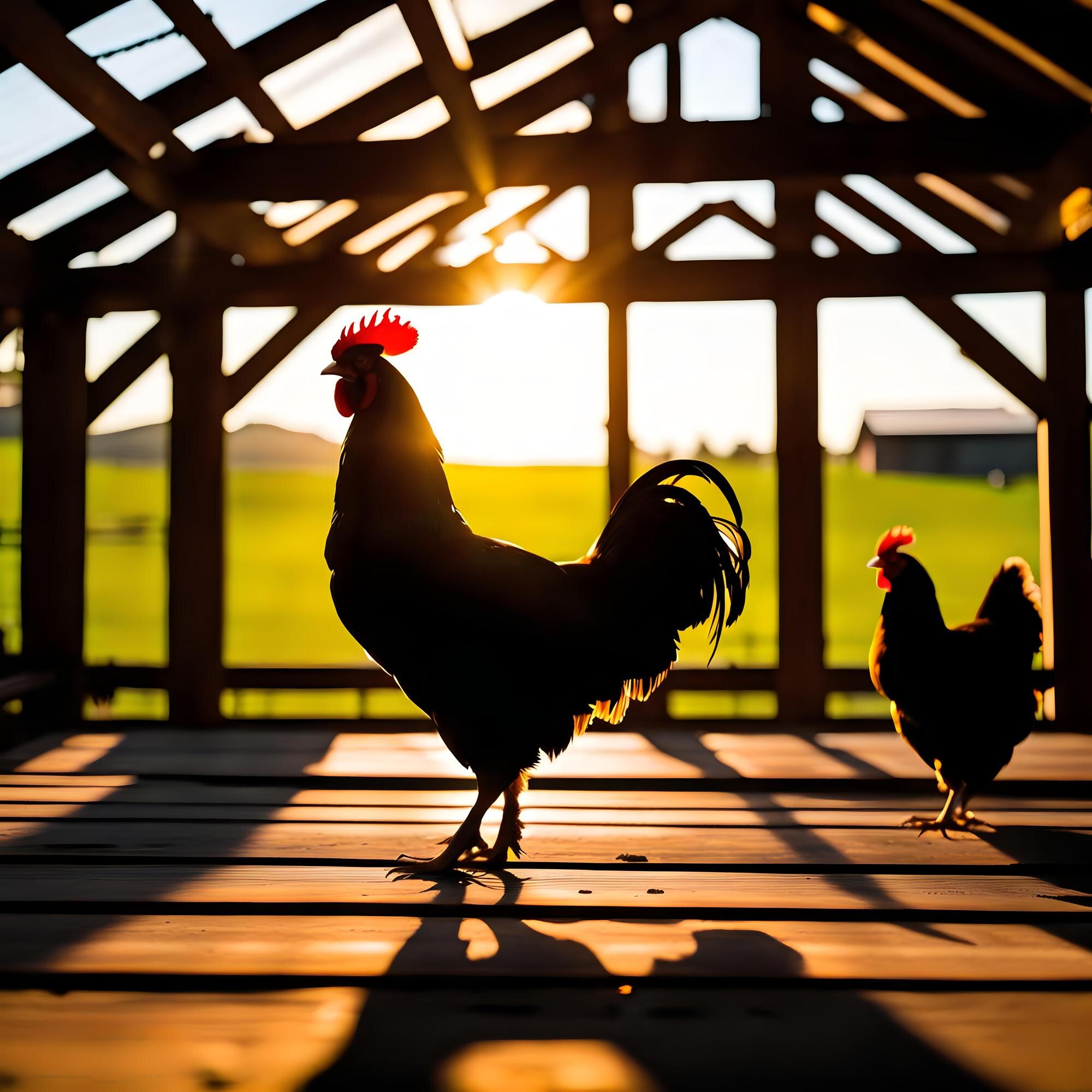 Automated chicken feeding system